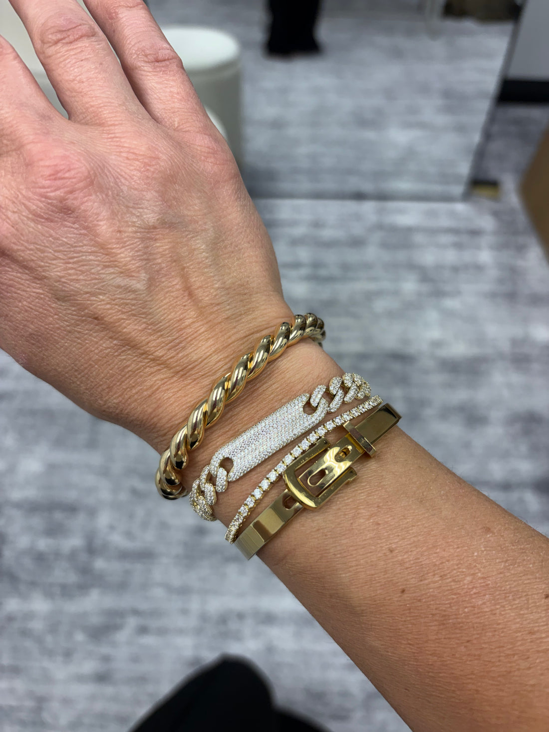 Braided Cuff Bangle
