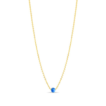 Blue Opal Necklace