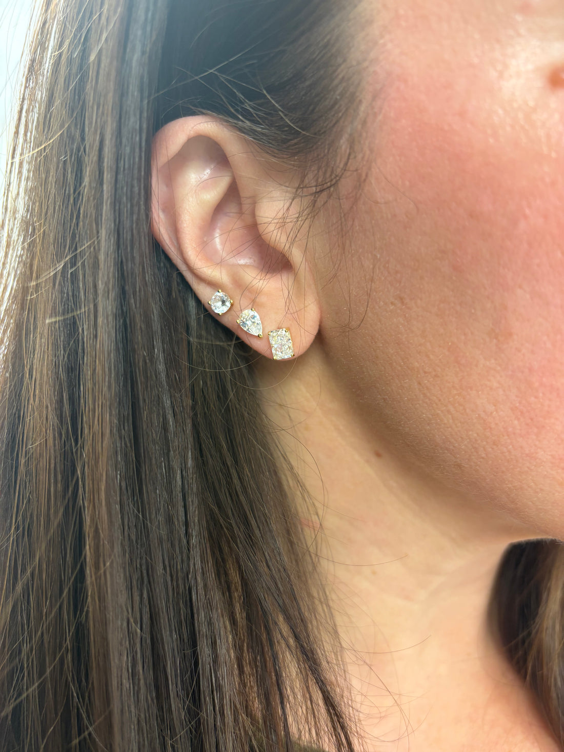 Radiant Shape Studs