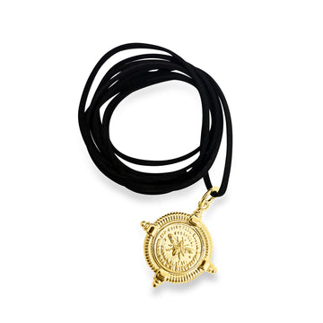 Atlas Bee Coin Necklace