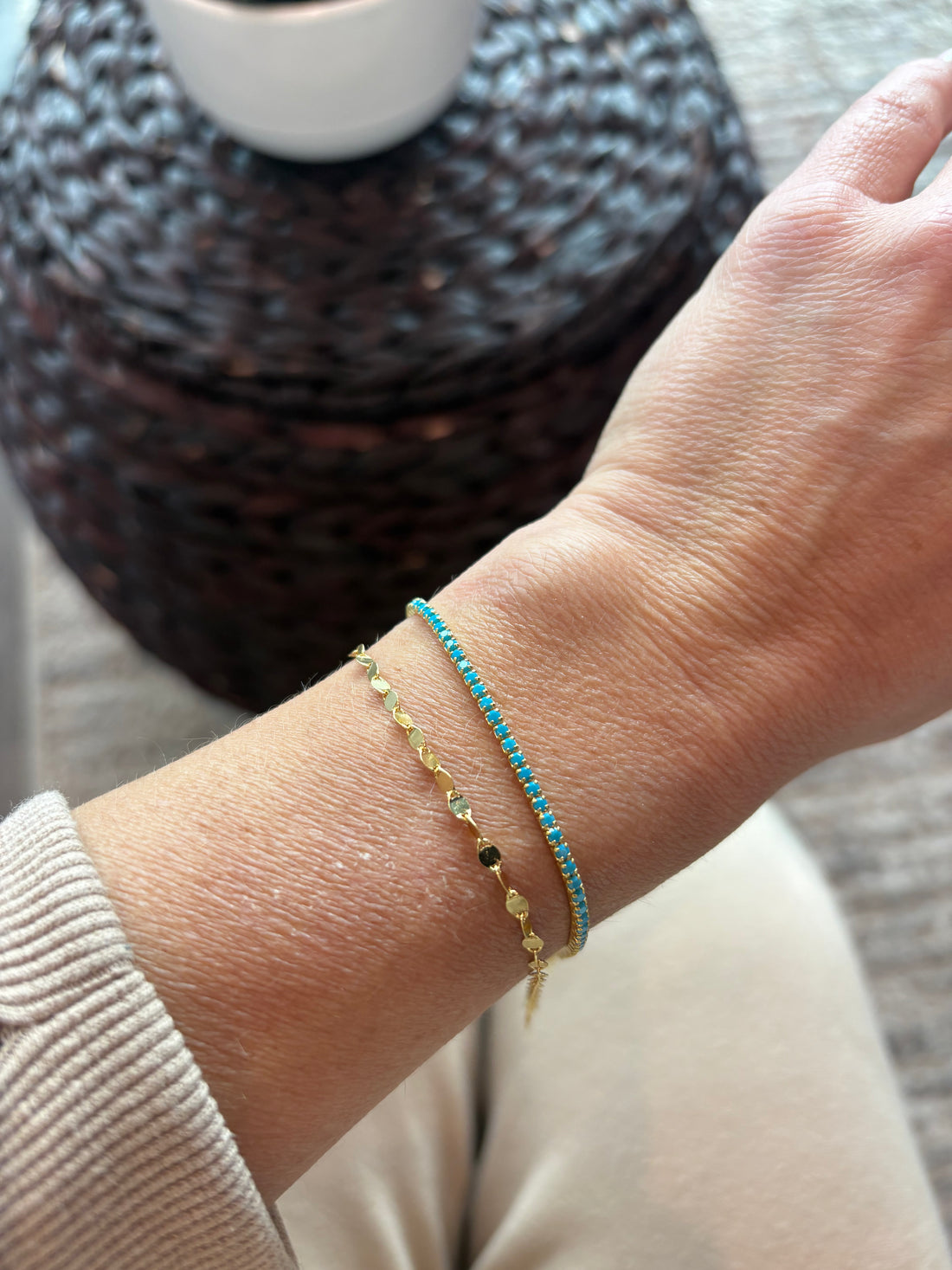 Turquoise Tennis Bracelet
